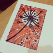 linocut print